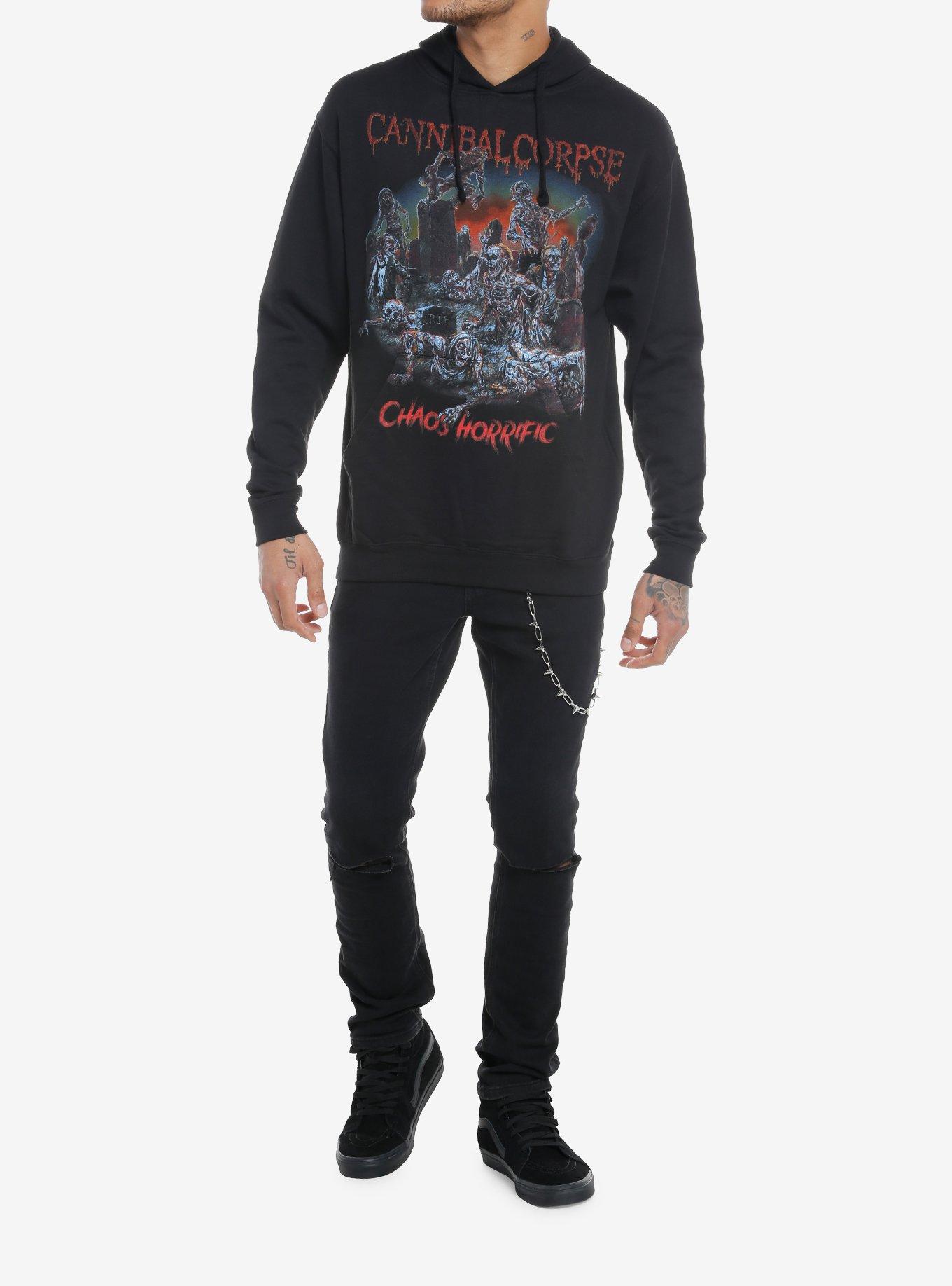 Cannibal Corpse Chaos Horrific Hoodie, BLACK, alternate