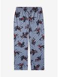 Marvel Spider-Man Miles Morales Allover Print Women's Plus Size Sleep Pants - BoxLunch Exclusive, CHARCOAL, alternate