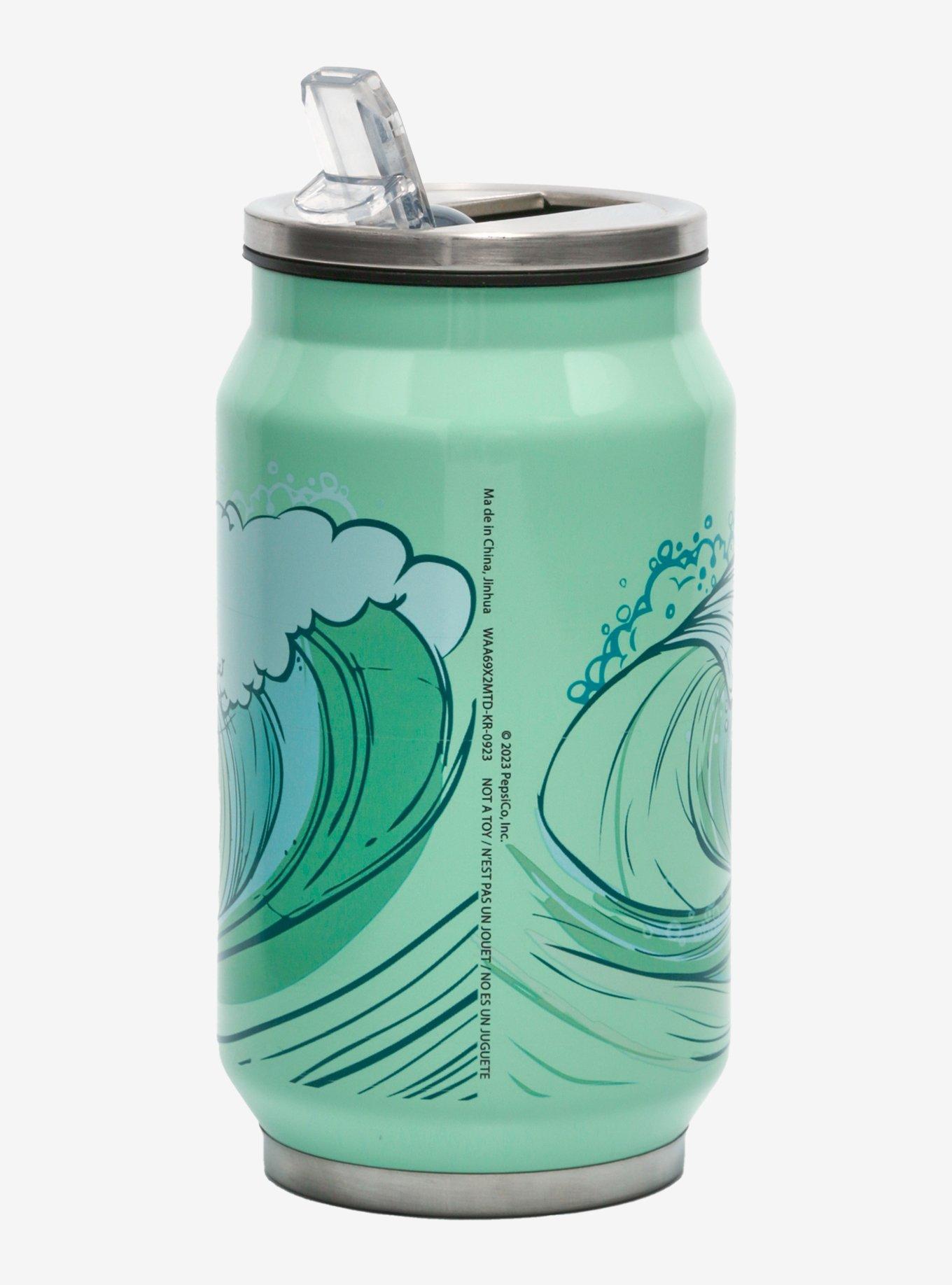 Mountain Dew Baja Blast Soda Can Water Bottle, , alternate