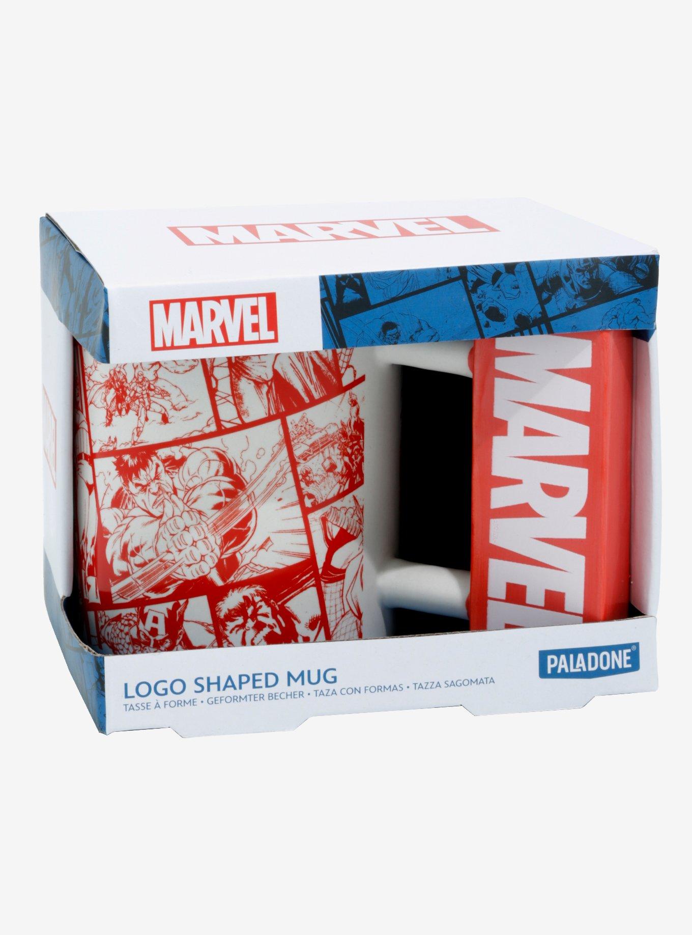 Marvel Comics Logo Figural Mug, , alternate