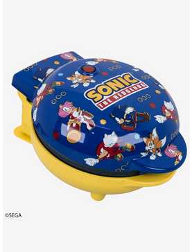 Uncanny Brands Sonic the Hedgehog Mini Waffle Maker, , hi-res
