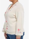 Her Universe Disney Beauty And The Beast Character Rose Cardigan Plus Size Her Universe Exclusive, LIGHT YELLOW, alternate