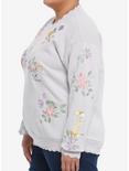 Her Universe Disney Princess Sidekicks Floral Sweatshirt Plus Size Her Universe Exclusive, LIGHT PURPLE, alternate
