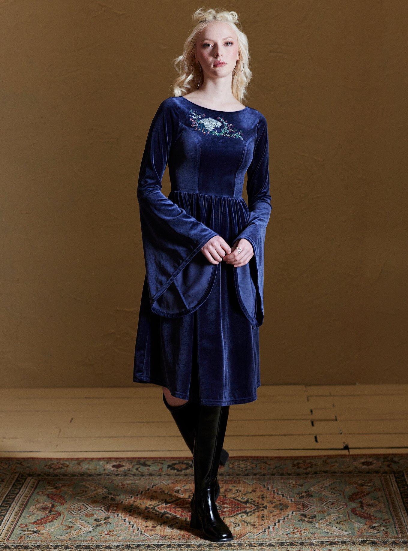 Her Universe Game Of Thrones Sansa Velvet Bell Sleeve Dress Her Universe Exclusive, , hi-res