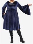 Her Universe Game Of Thrones Sansa Velvet Bell Sleeve Dress Her Universe Exclusive Plus Size, NAVY, alternate
