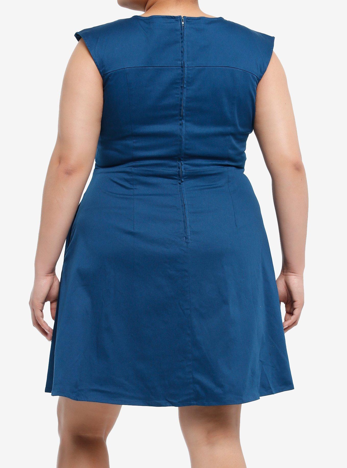 Her Universe Game Of Thrones Daenerys Targaryen Dress Her Universe Exclusive Plus Size, BLUE SAPPHIRE, alternate