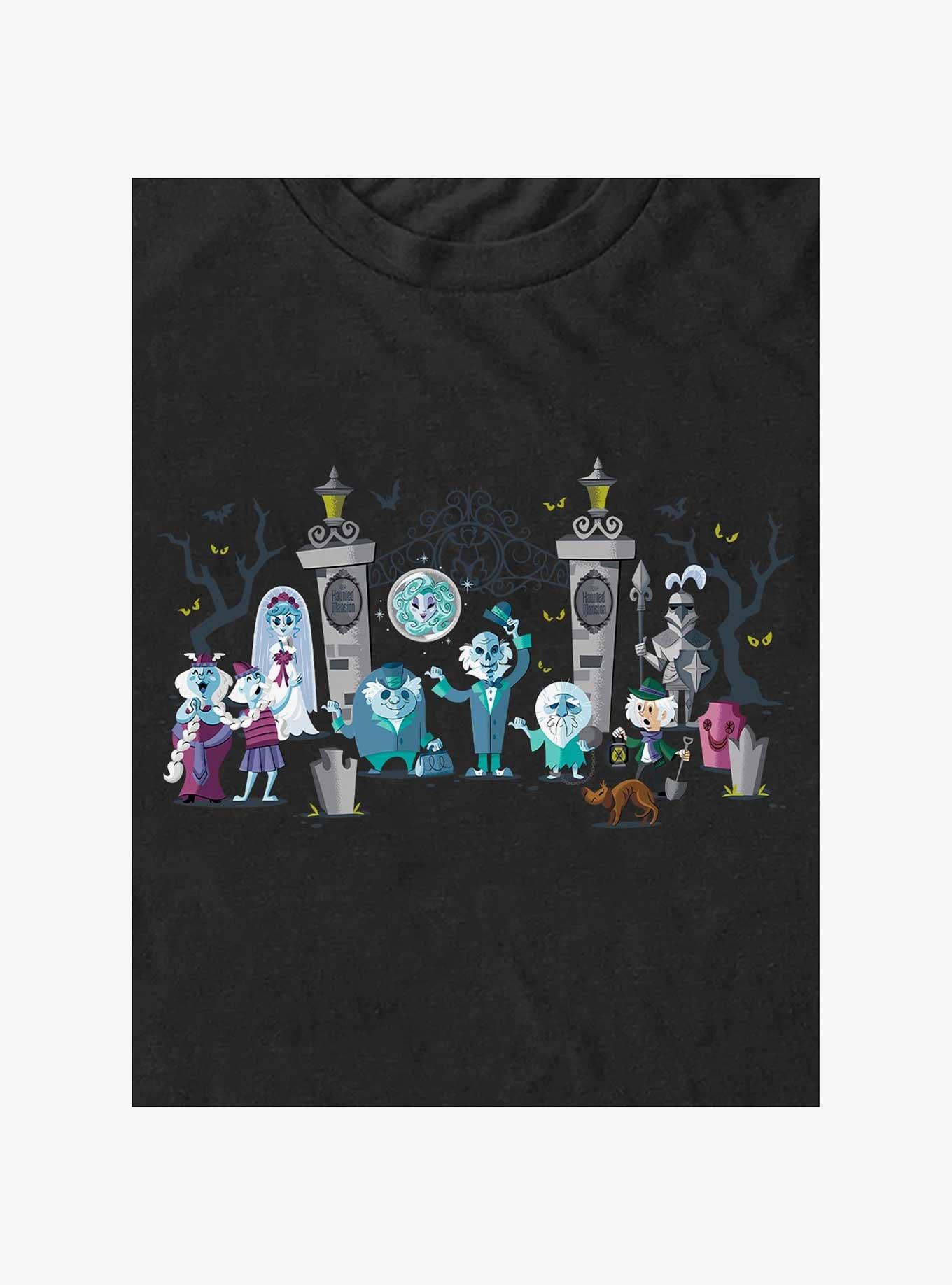 Disney Haunted Mansion Entrance Lineup Extra Soft T-Shirt, , hi-res