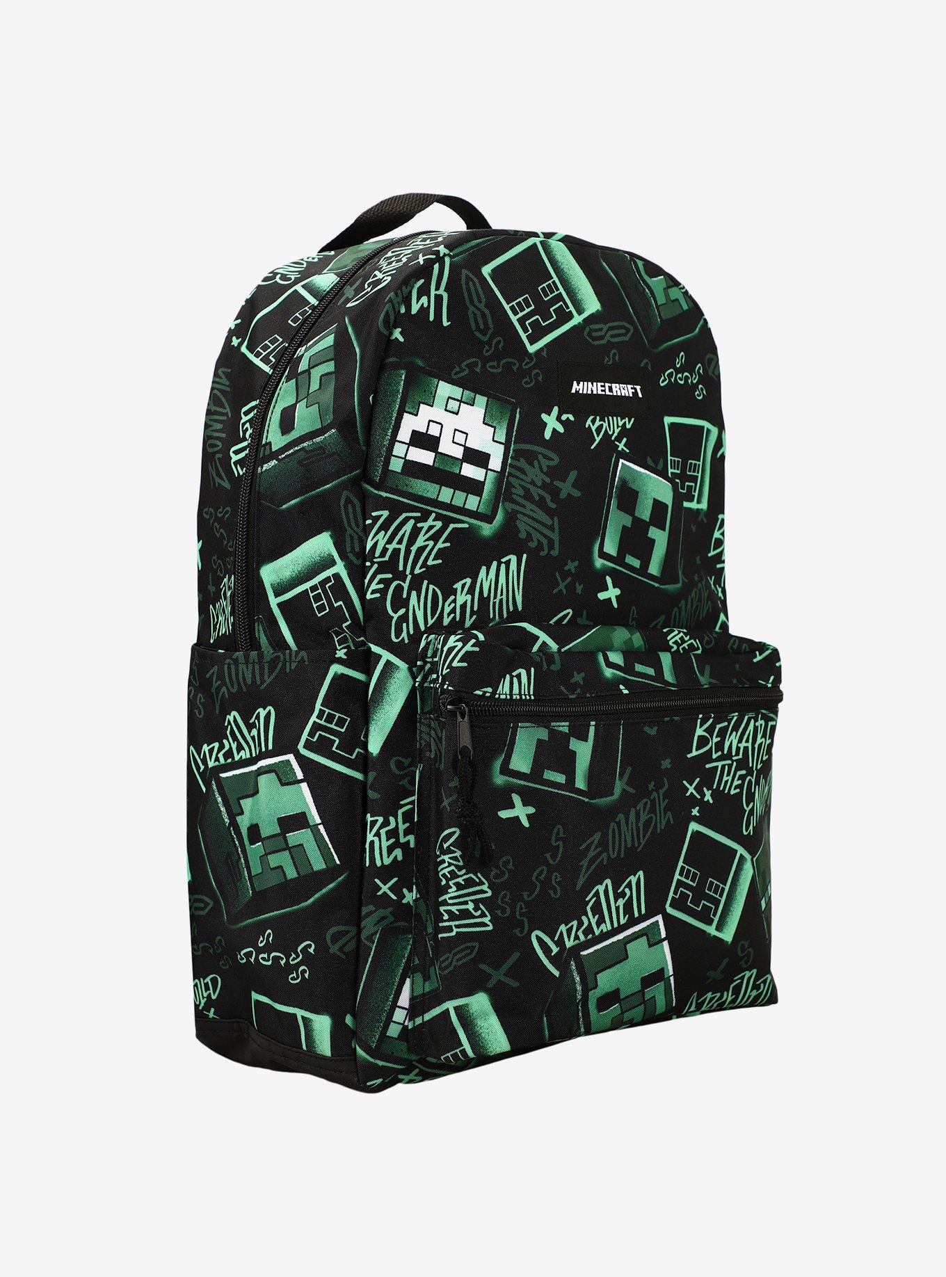 Minecraft Creeper Toss Backpack, , alternate