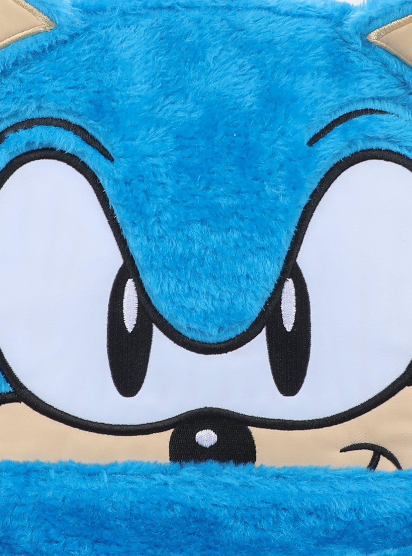 Sonic The Hedgehog Fuzzy Reversible Backpack, , alternate
