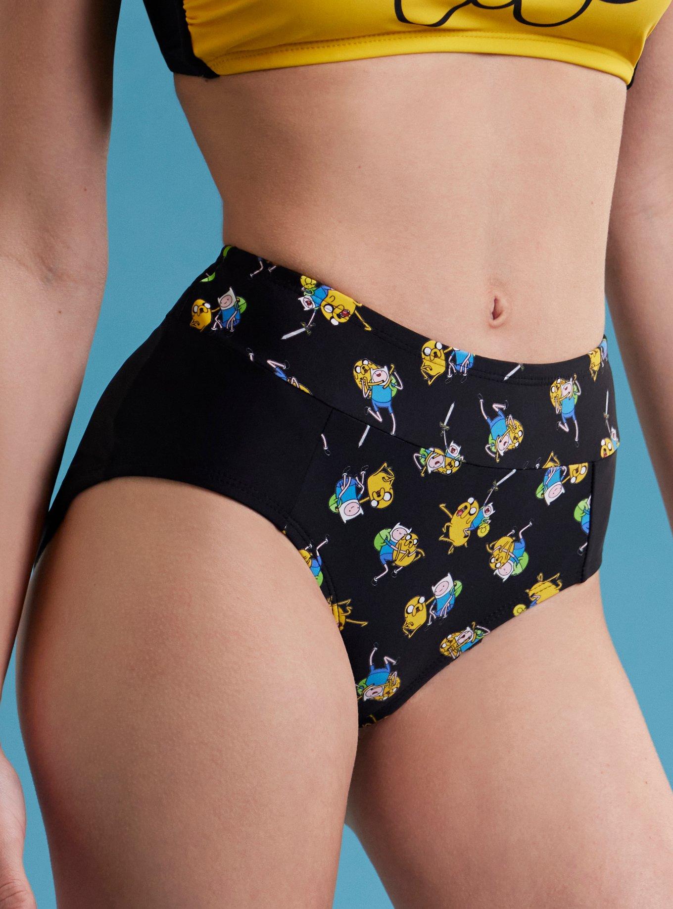 Adventure Time Jake & Finn Swim Bottoms, MULTI, alternate