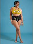 Adventure Time Jake Face Swim Top Plus Size, MULTI, alternate