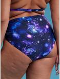 Cosmic Aura® Galaxy O-Ring Halter Swim Bottoms Plus Size, MULTI, alternate