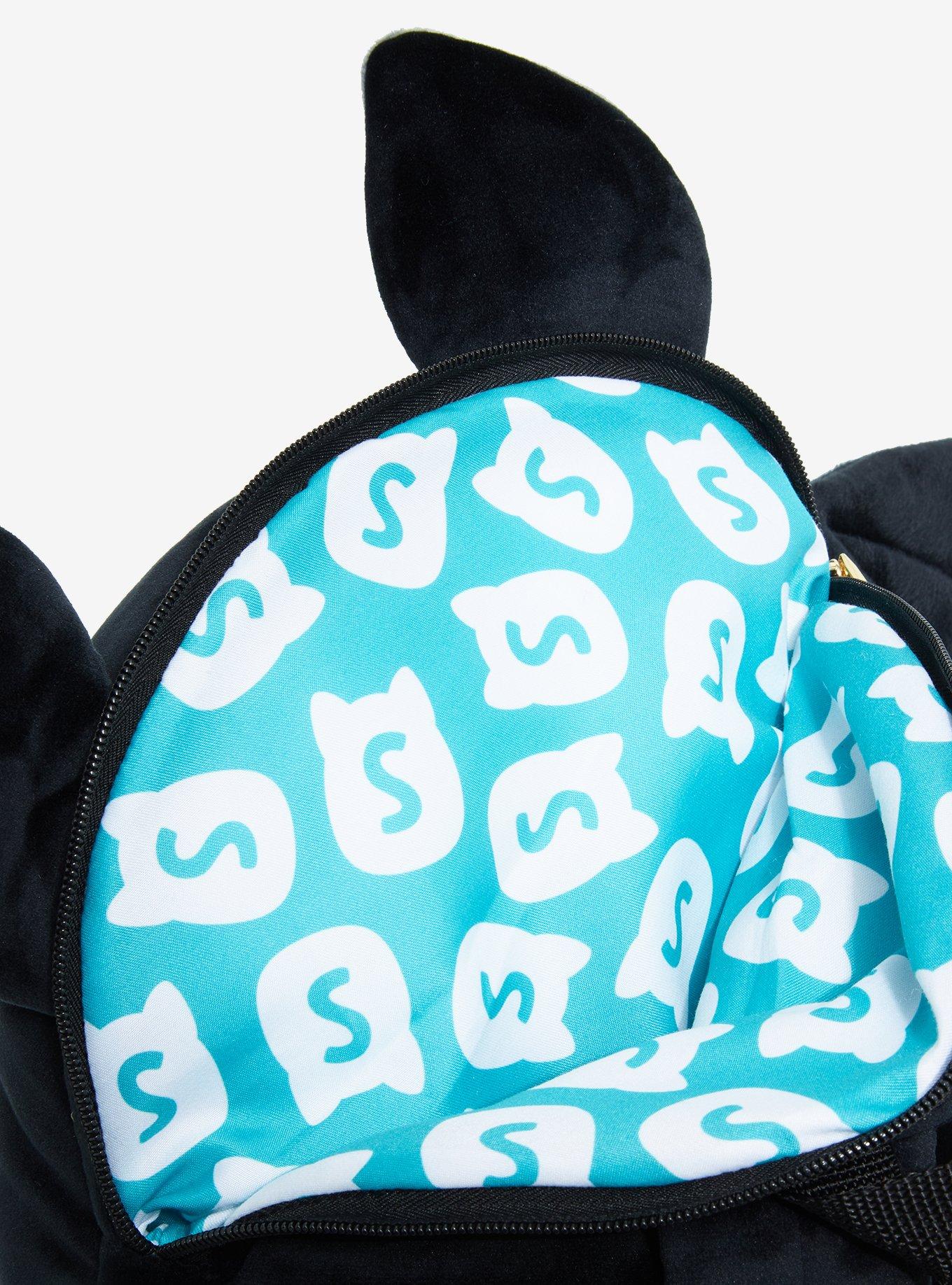 Squishmallows Emily The Bat Plush Backpack, , alternate