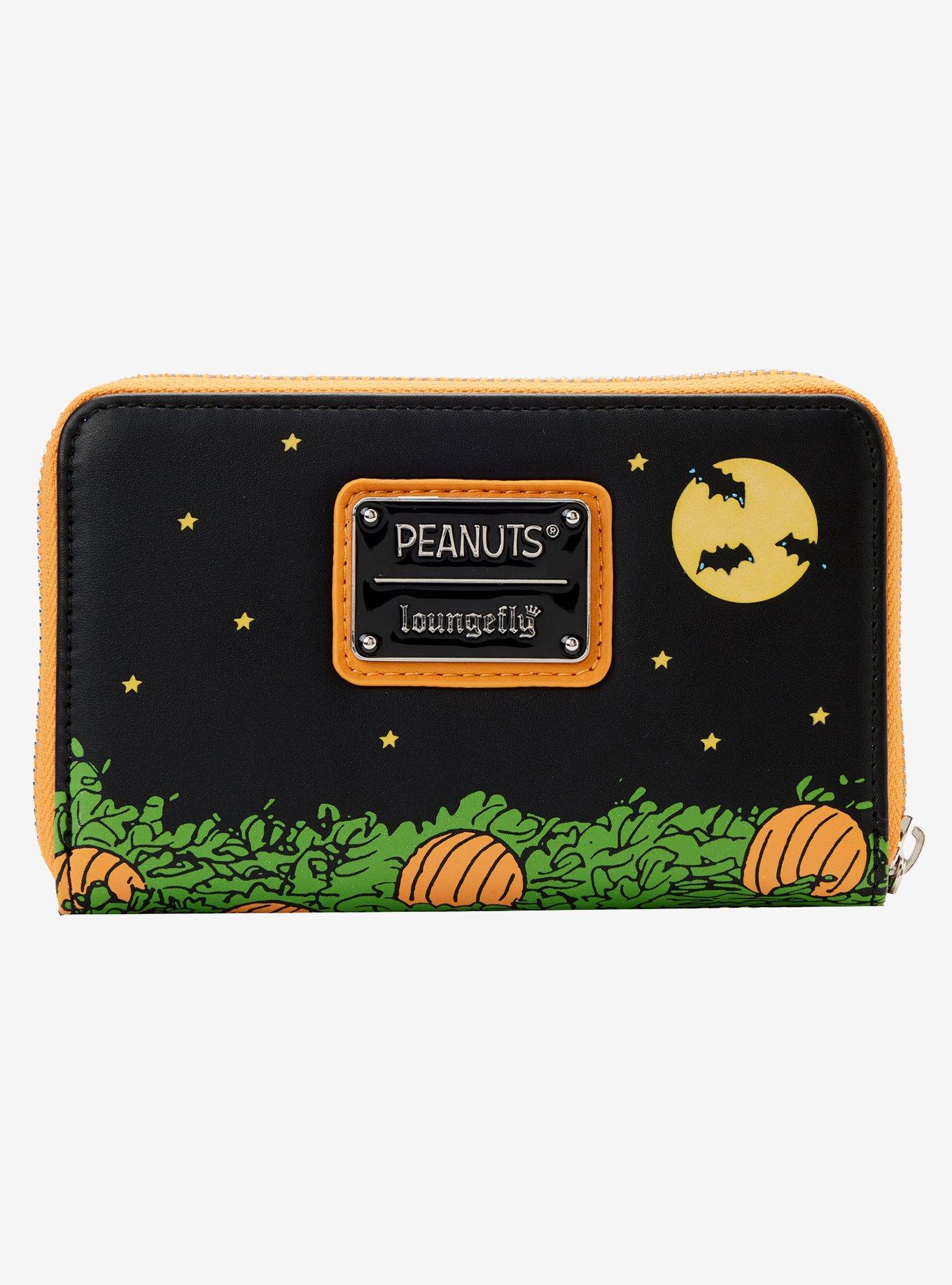 Loungefly Peanuts Snoopy Pumpkin Zipper Wallet, , alternate