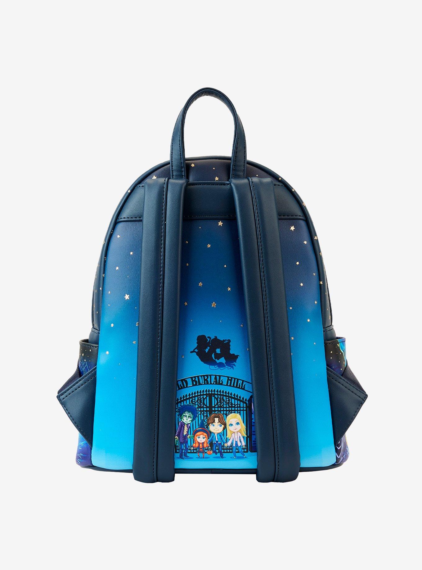 Loungefly Disney Hocus Pocus Graveyard Glow-In-The-Dark Mini Backpack, , alternate