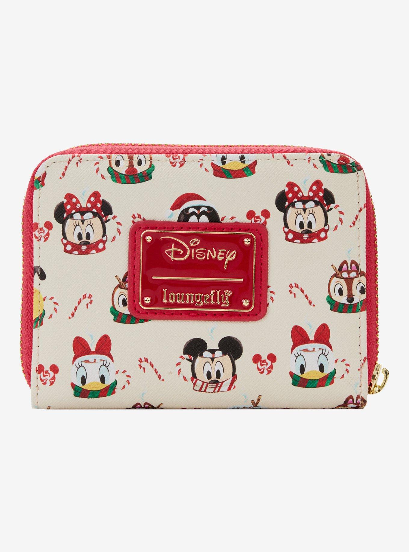 Loungefly Disney Mickey Mouse & Friends Hot Cocoa Mugs Wallet, , alternate