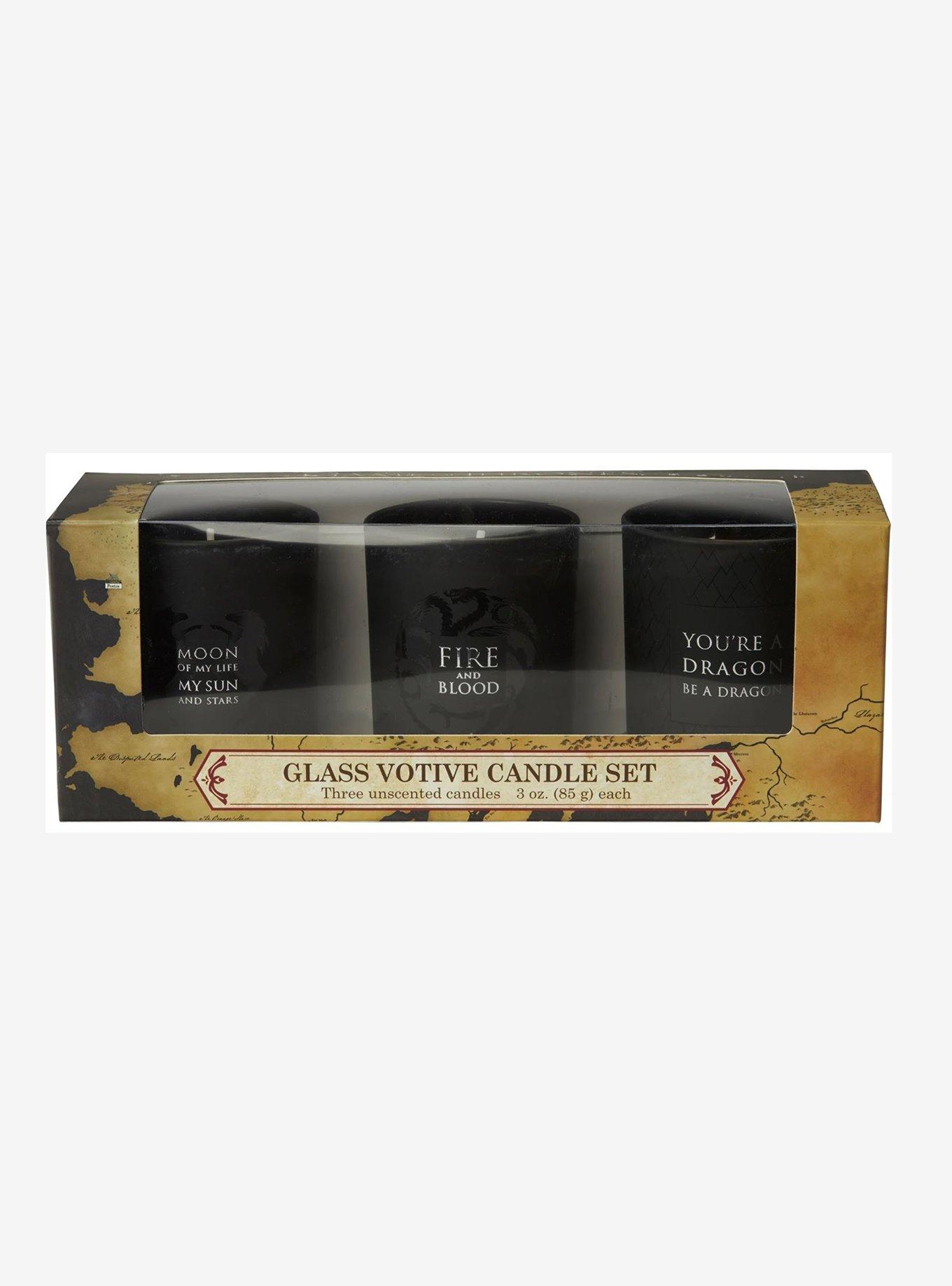 Game of Thrones Targaryen Quotes Votive Candle Set, , alternate