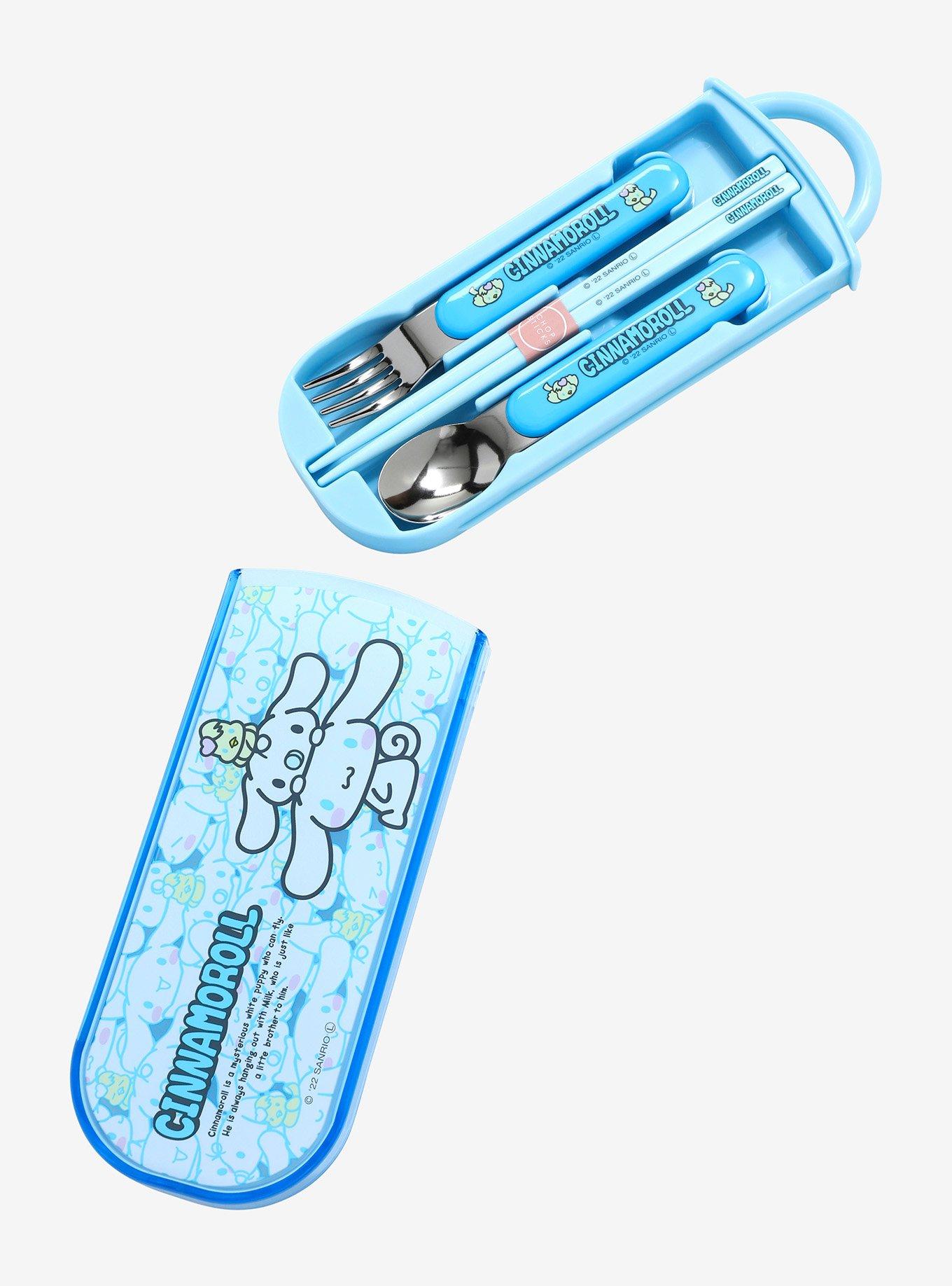 Sanrio Cinnamoroll Utensil Set, , alternate