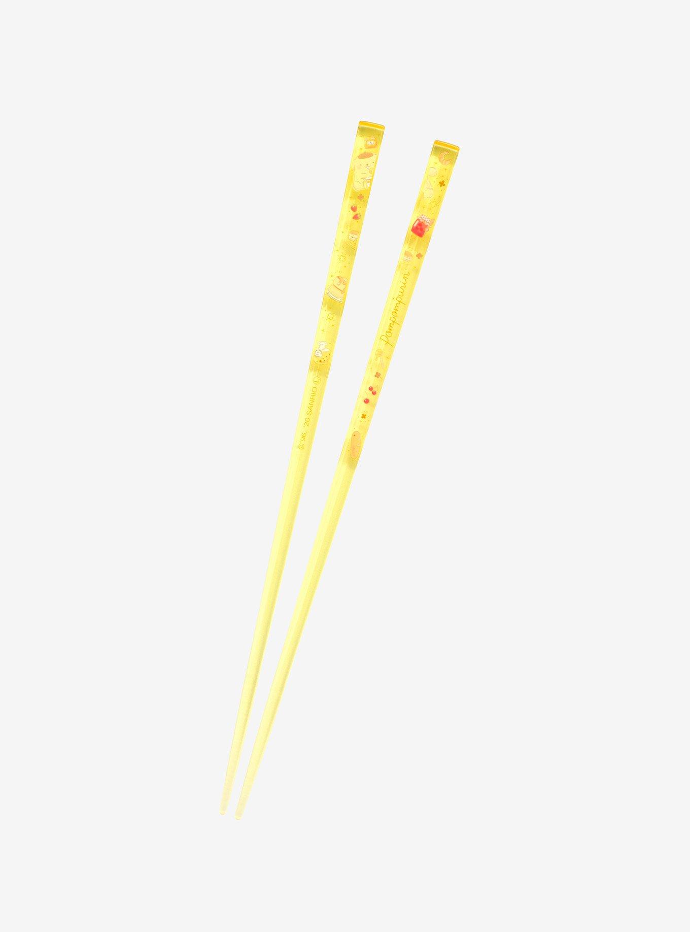 Sanrio Pompompurin Yellow Chopsticks, , alternate