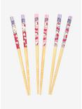 Sanrio Hello Kitty Pink and Purple Chopsticks Set, , alternate