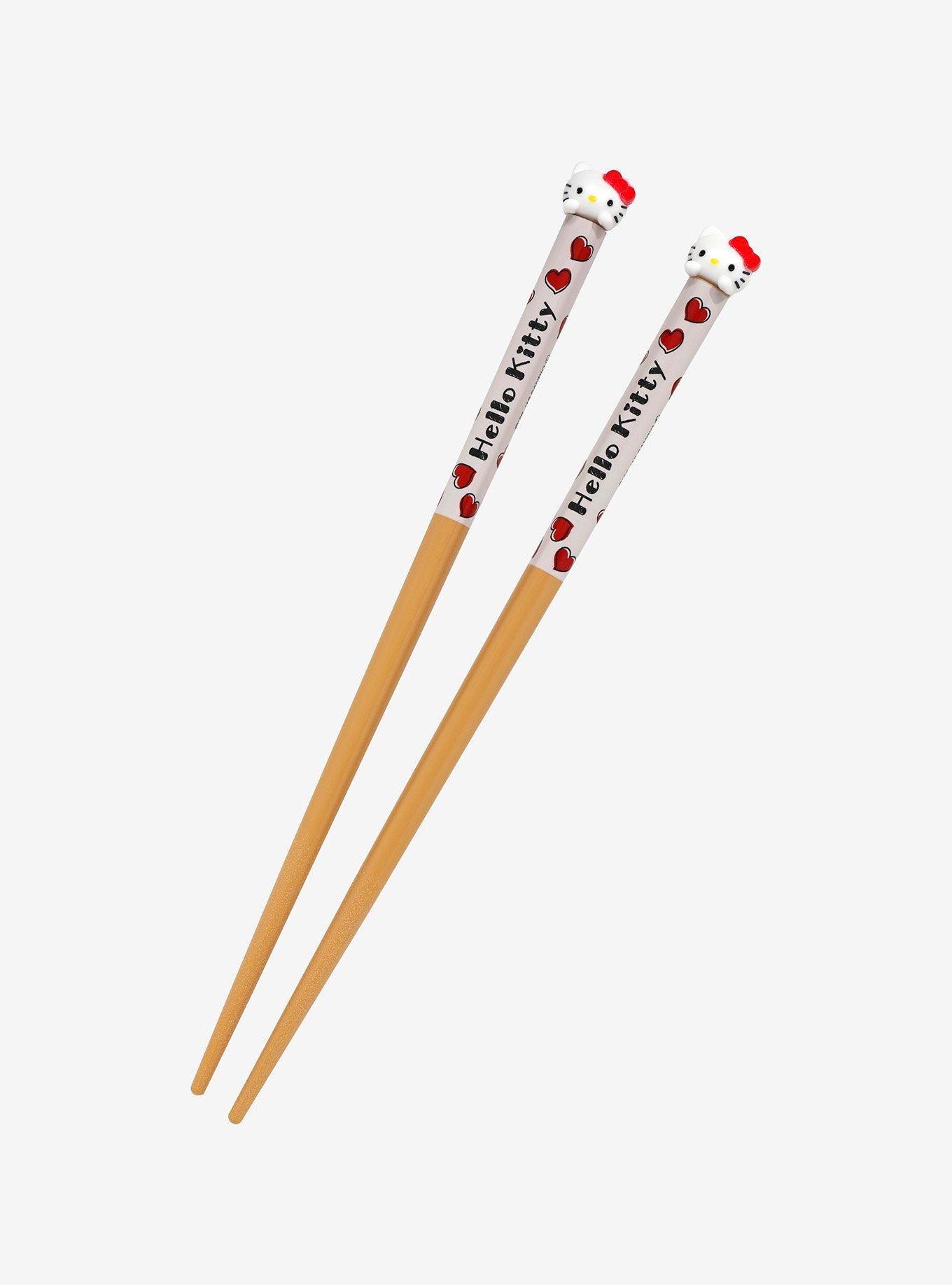Sanrio Hello Kitty Heart Chopsticks, , alternate