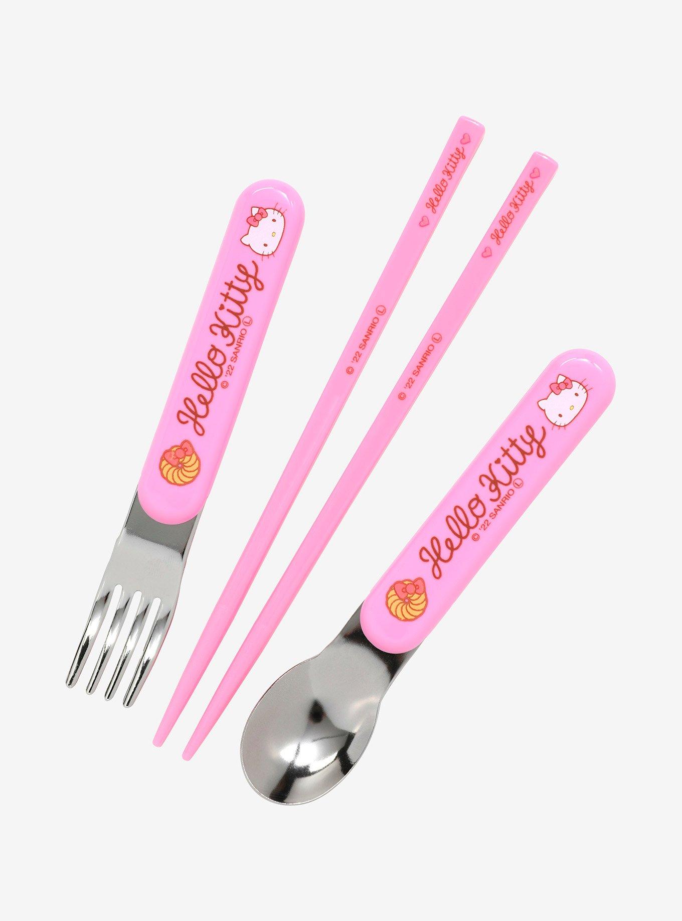 Sanrio Hello Kitty Utensil Set, , alternate