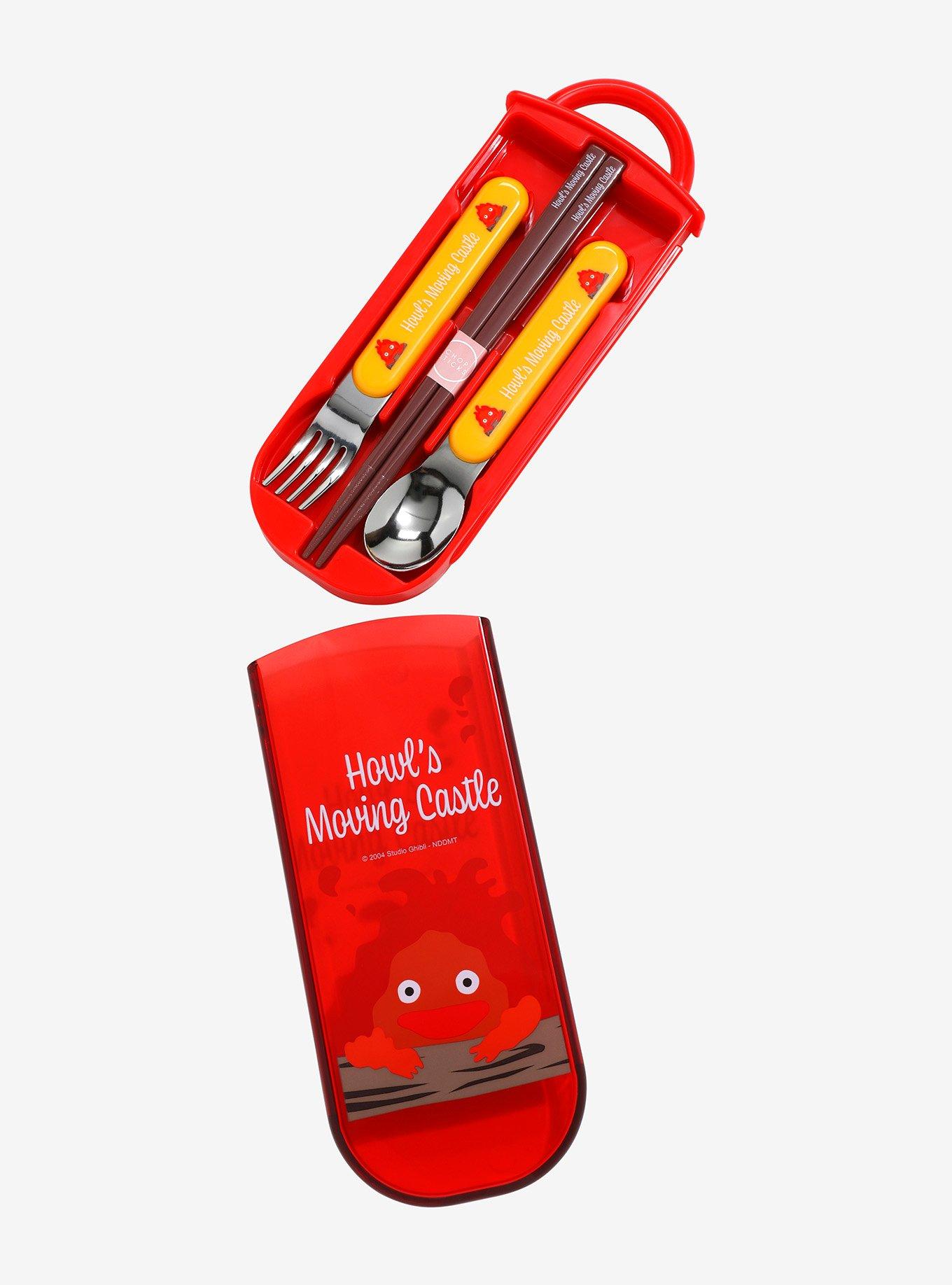 Studio Ghibli Howl's Moving Castle Calcifer Utensil Set, , alternate