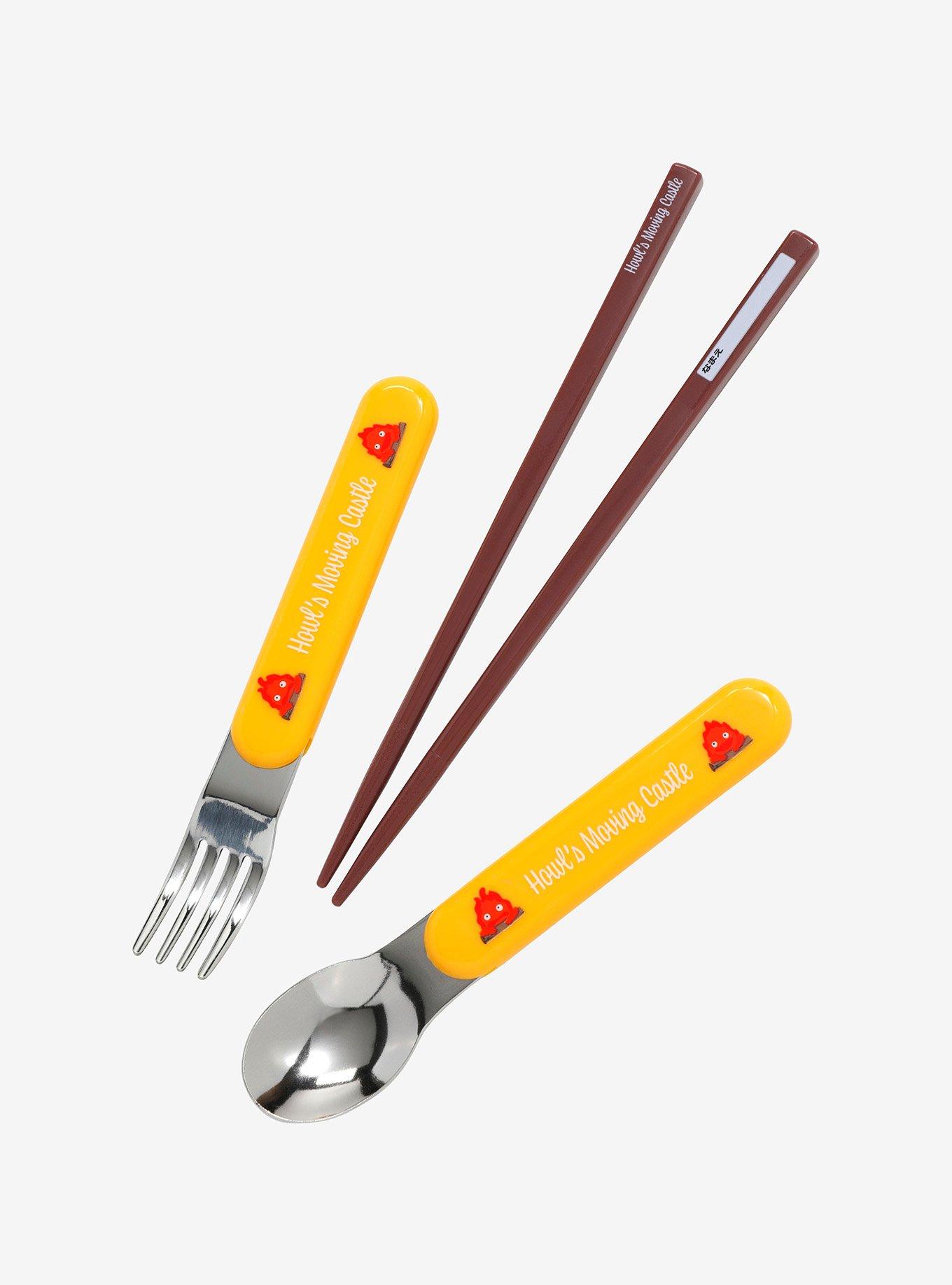 Studio Ghibli Howl's Moving Castle Calcifer Utensil Set, , alternate