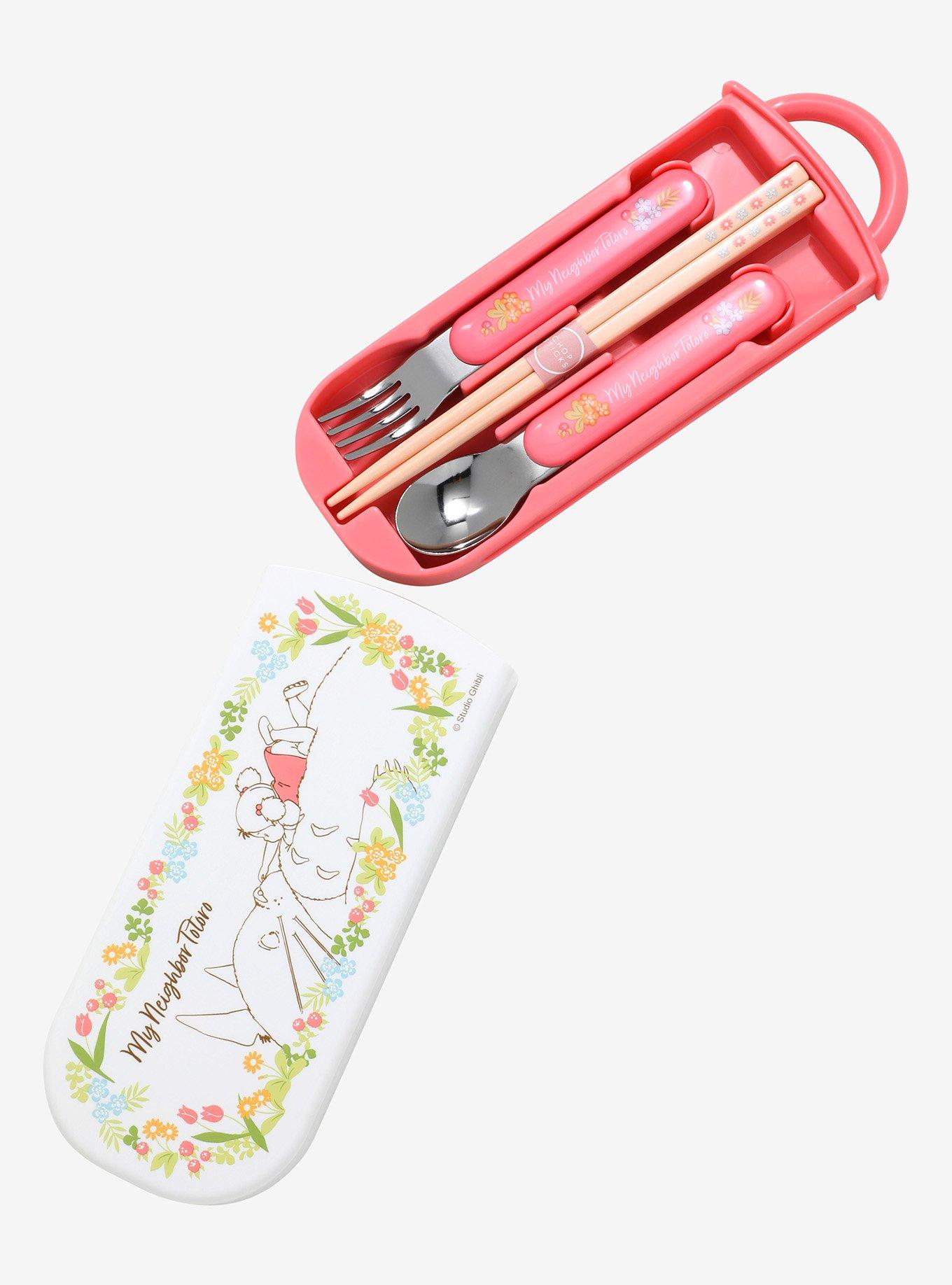Studio Ghibli My Neighbor Totoro & Mei Floral Utensil Set, , alternate