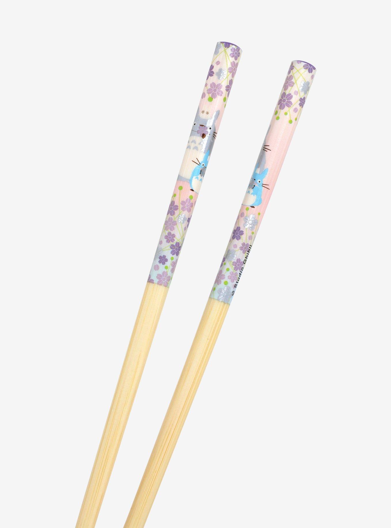 Studio Ghibli My Neighbor Totoro Lavender Flower Chopsticks, , alternate