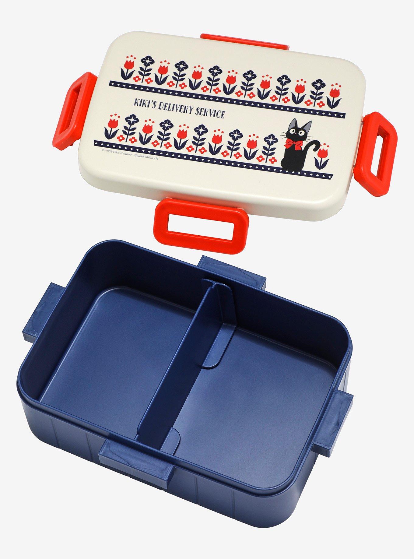 Studio Ghibli Kiki's Delivery Service Jiji Red and Blue Bento Box, , alternate - view 2