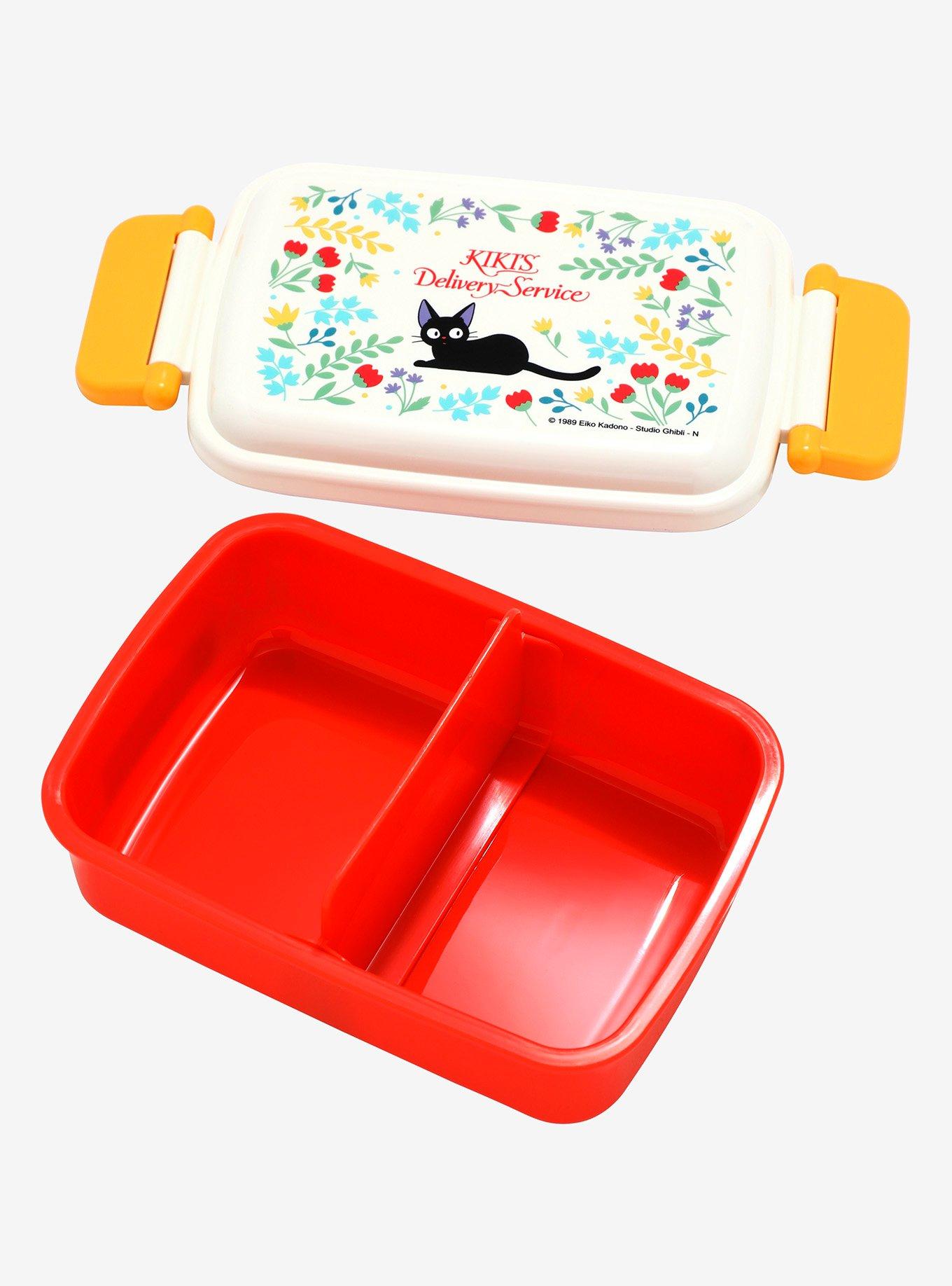 Studio Ghibli Kiki's Delivery Service Jiji Floral Bento Box, , alternate