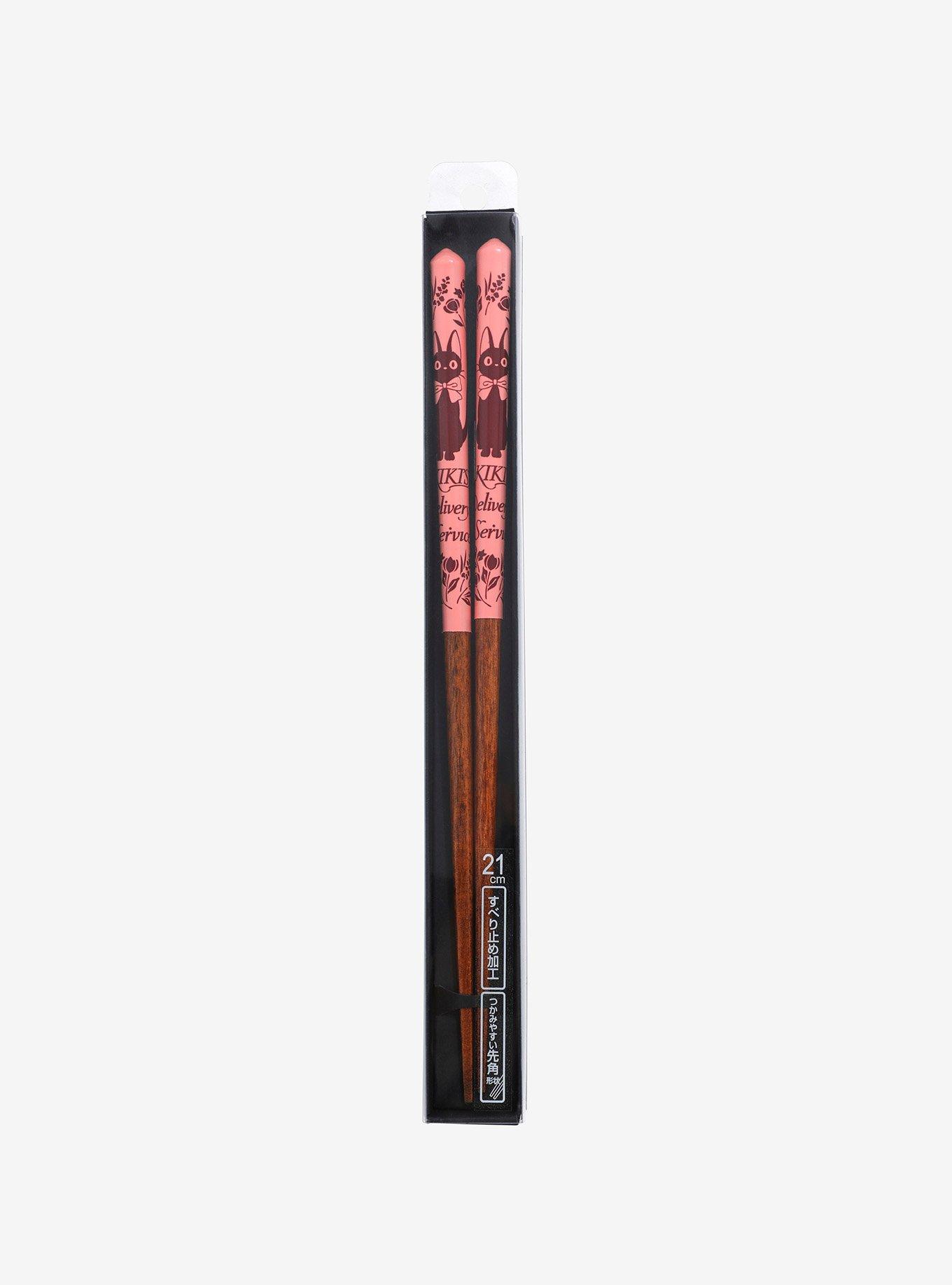 Studio Ghibli Kiki's Delivery Service Jiji Pink Chopsticks, , alternate