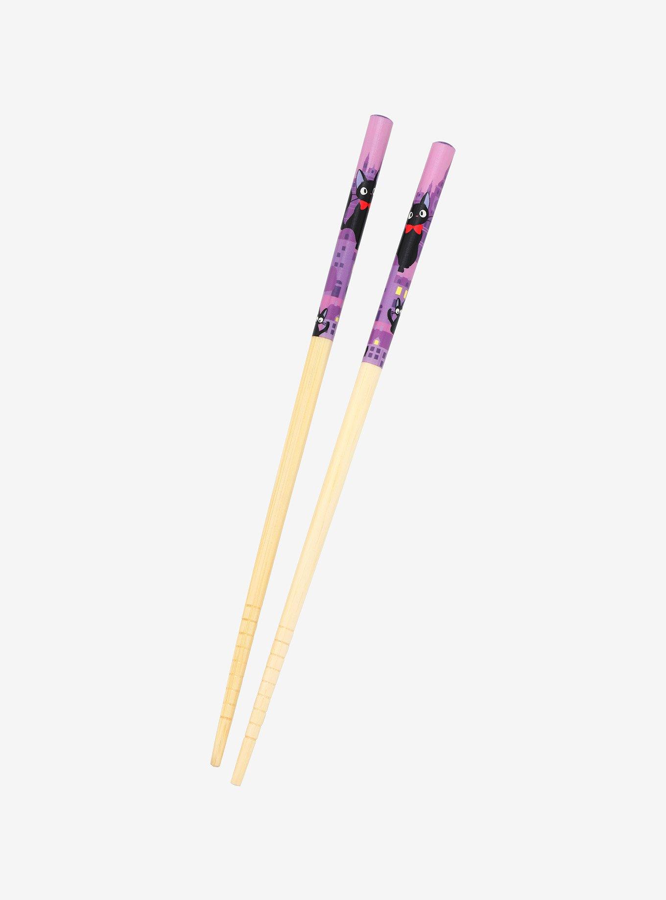 Studio Ghibli Kiki's Delivery Service Jiji Purple Chopsticks, , alternate