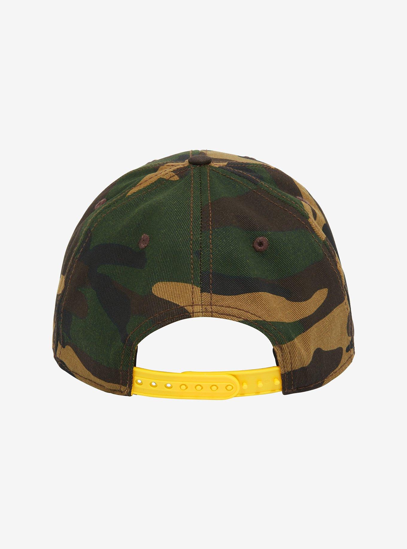 Jurassic Park Camouflage Snapback Hat, , alternate