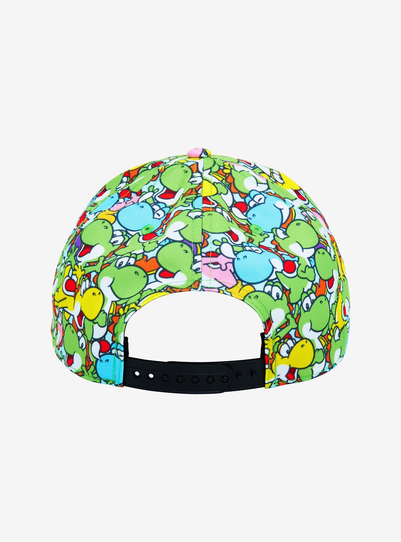 Super Mario Yoshi Snapback Hat, , alternate