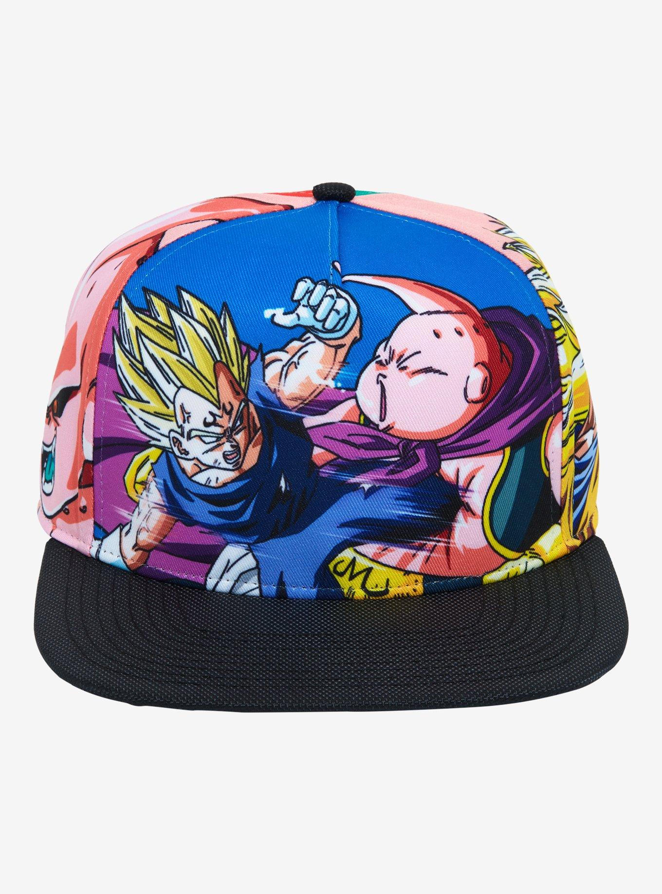 Dragon Ball Z Majin Buu Snapback Hat, , hi-res