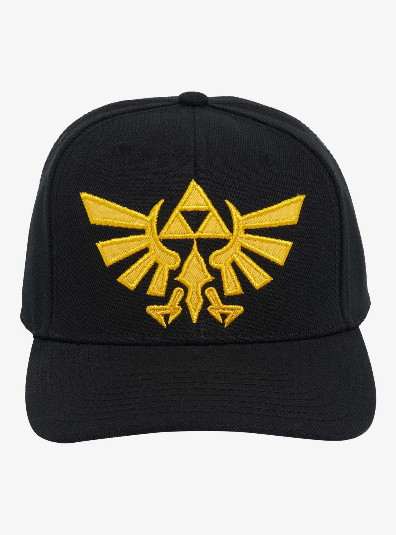 The Legend Of Zelda Hyrule Triforce Snapback Hat, , hi-res