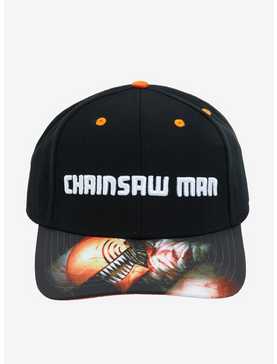 Chainsaw Man Logo Snapback Hat, , hi-res