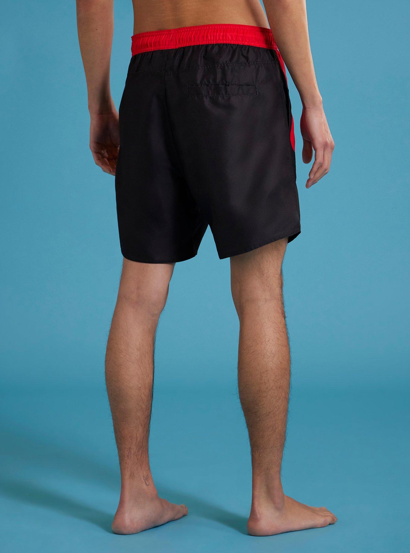Ghost Face Drippy Swim Trunks, MULTI, alternate