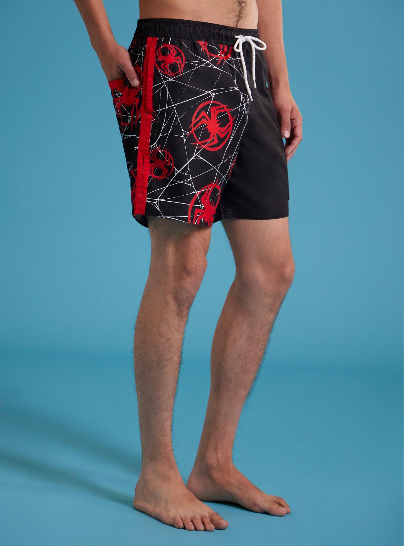 Marvel Spider-Man: Across The Spider-Verse Miles Split Swim Trunks, MULTI, alternate