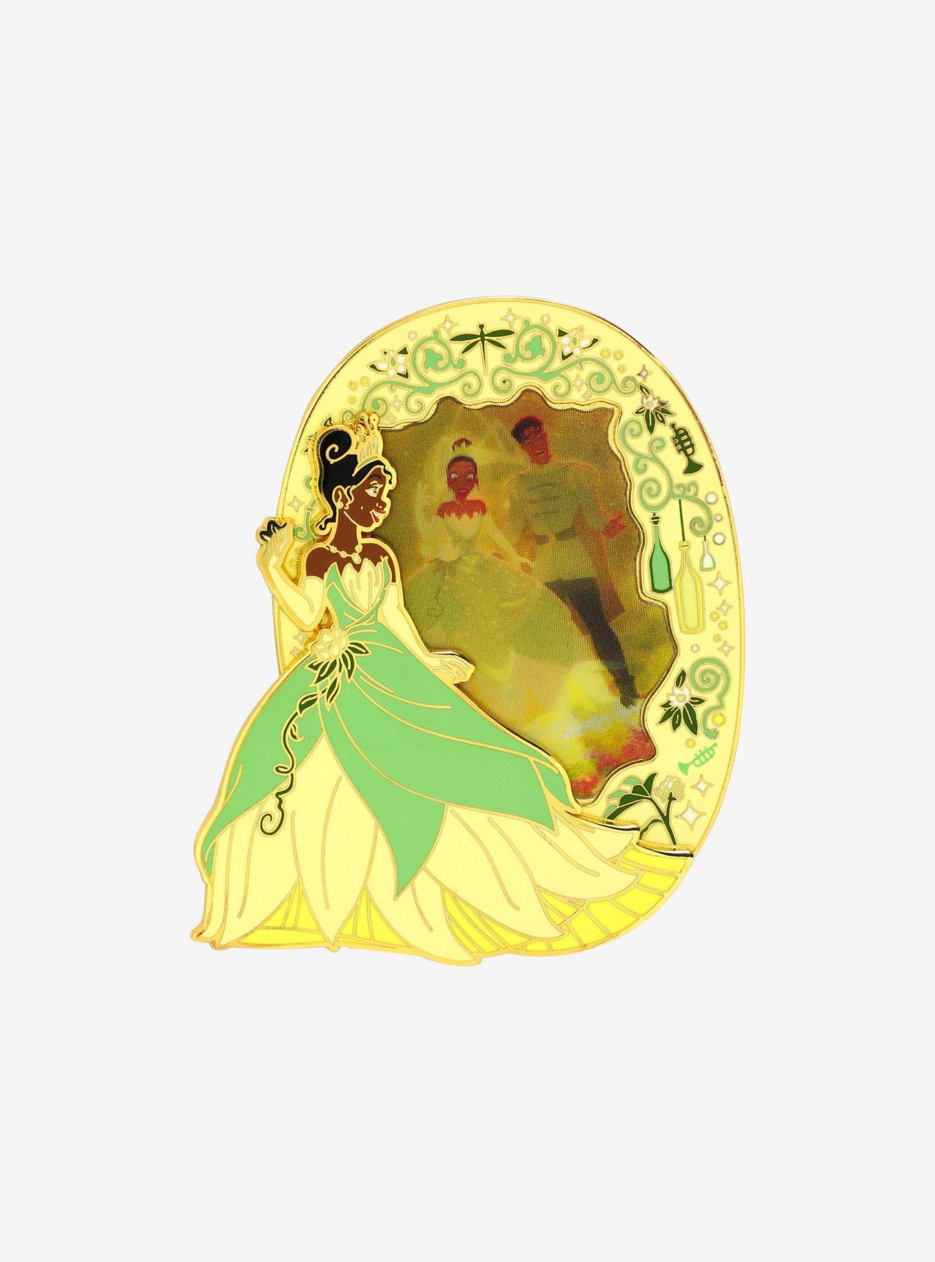 Loungefly Disney The Princess and the Frog Tiana Lenticular Limited Edition Enamel Pin — BoxLunch Exclusive, , alternate