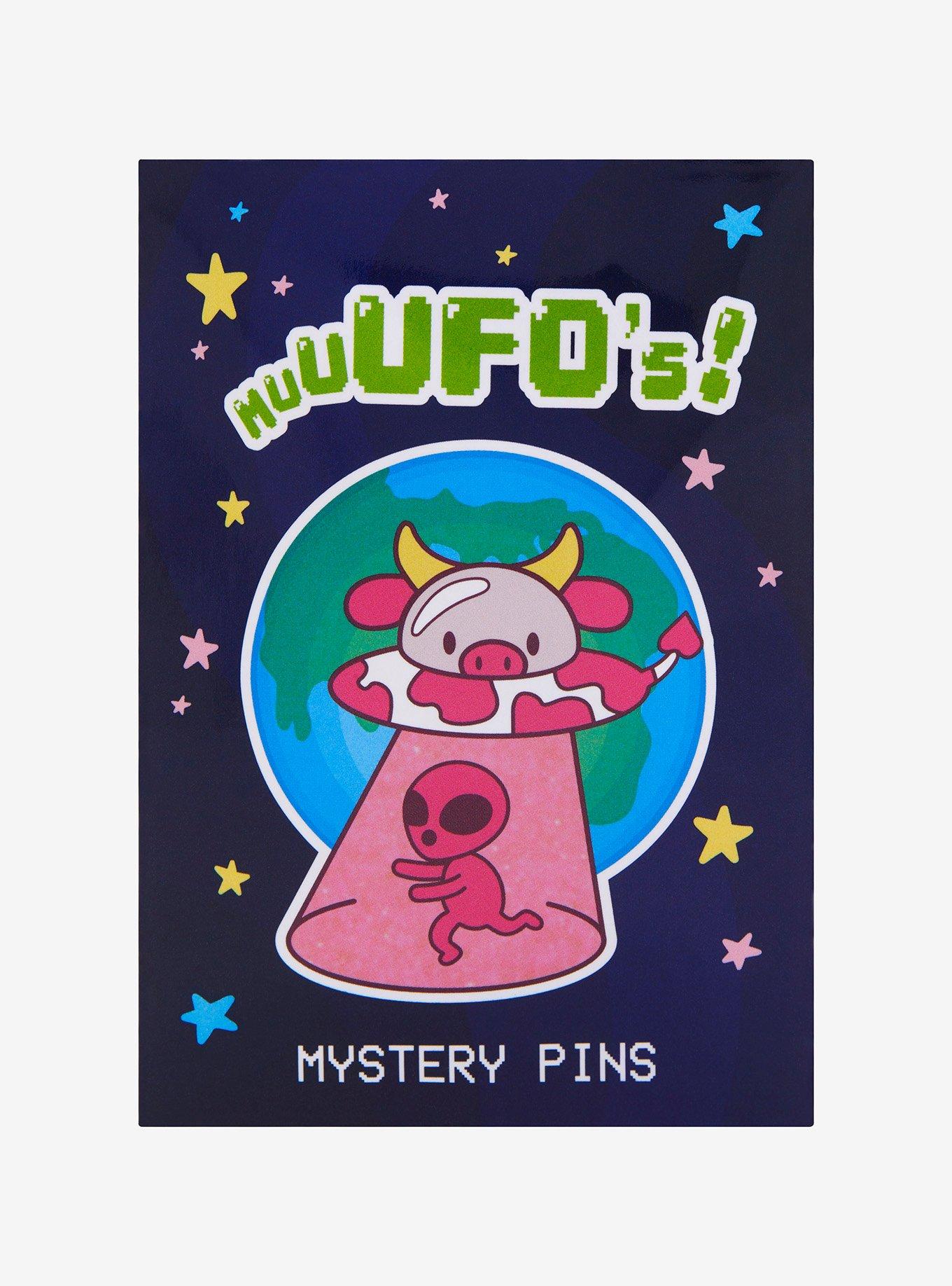 Cow UFO Blind Bag Pin - BoxLunch Exclusive, , alternate