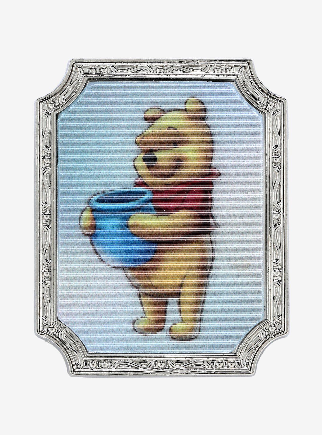 Loungefly Disney100 Winnie the Pooh Sketch Lenticular Pin - BoxLunch Exclusive, , alternate