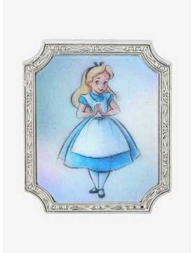 Loungefly Disney100 Alice in Wonderland Alice Sketch Lenticular Pin - BoxLunch Exclusive, , hi-res