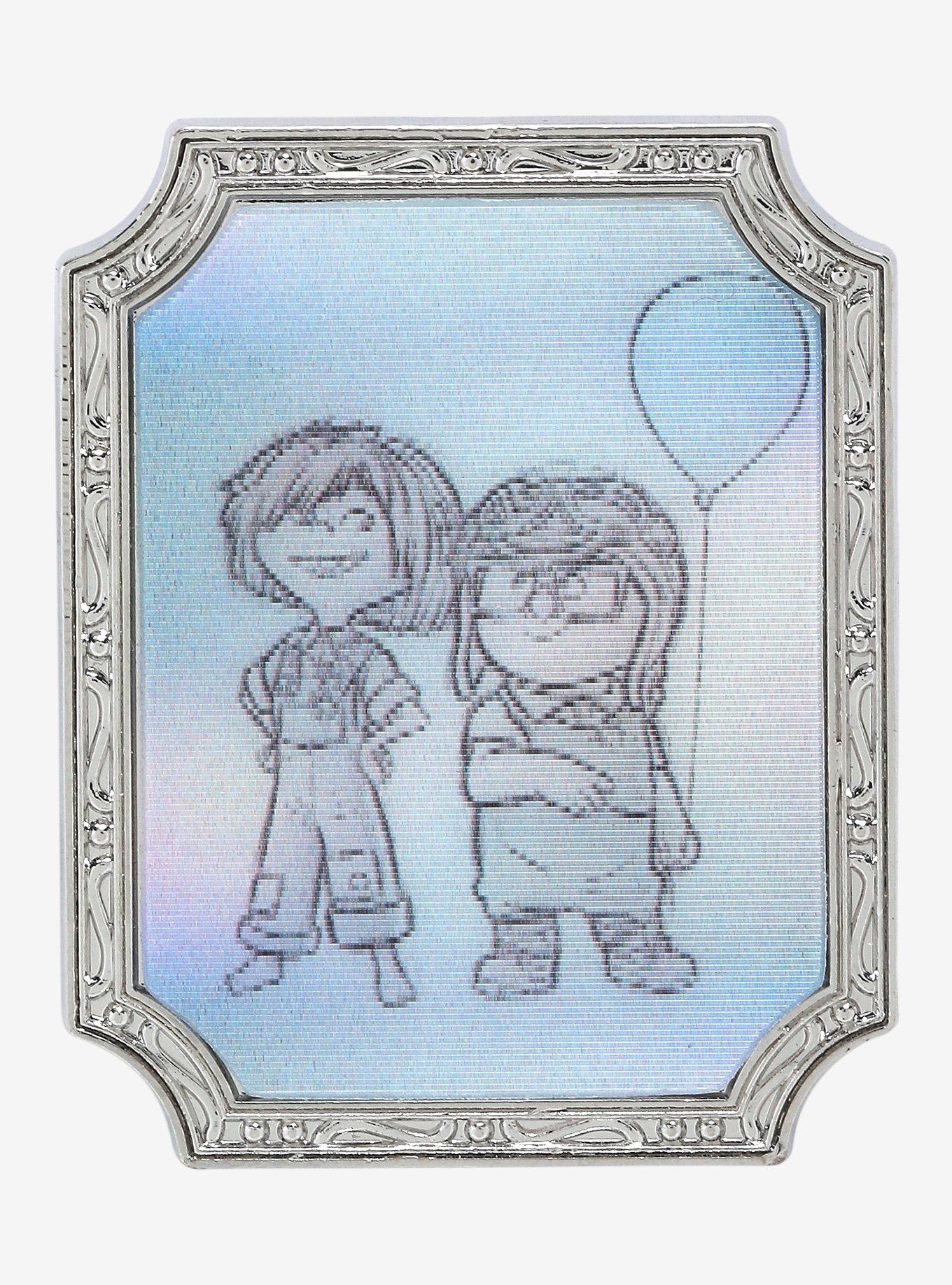 Loungefly Disney100 Up Carl and Ellie Sketch Lenticular Pin - BoxLunch Exclusive, , alternate