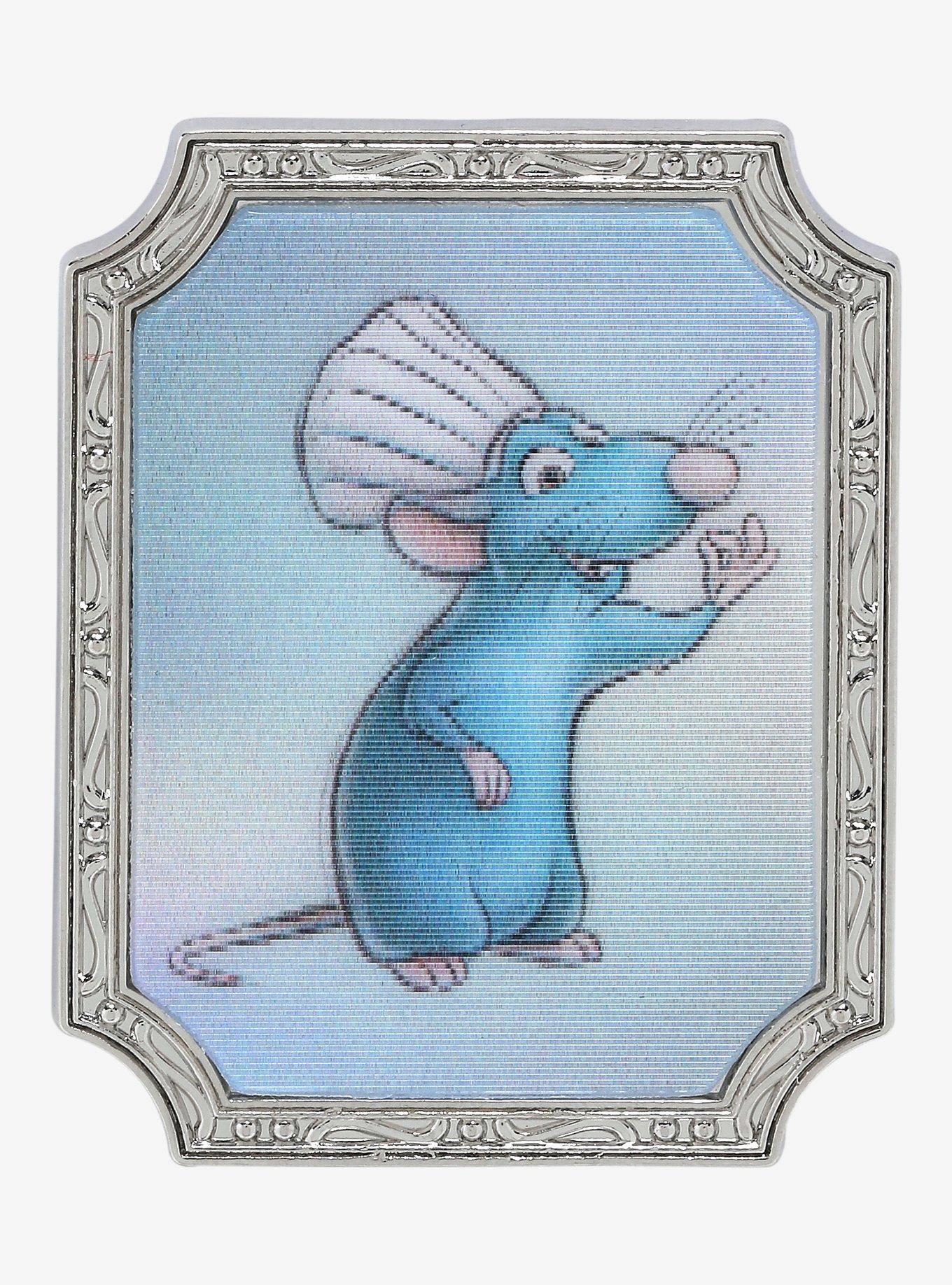 Loungefly Disney100 Ratatouille Remy Sketch Lenticular Pin - BoxLunch Exclusive, , hi-res