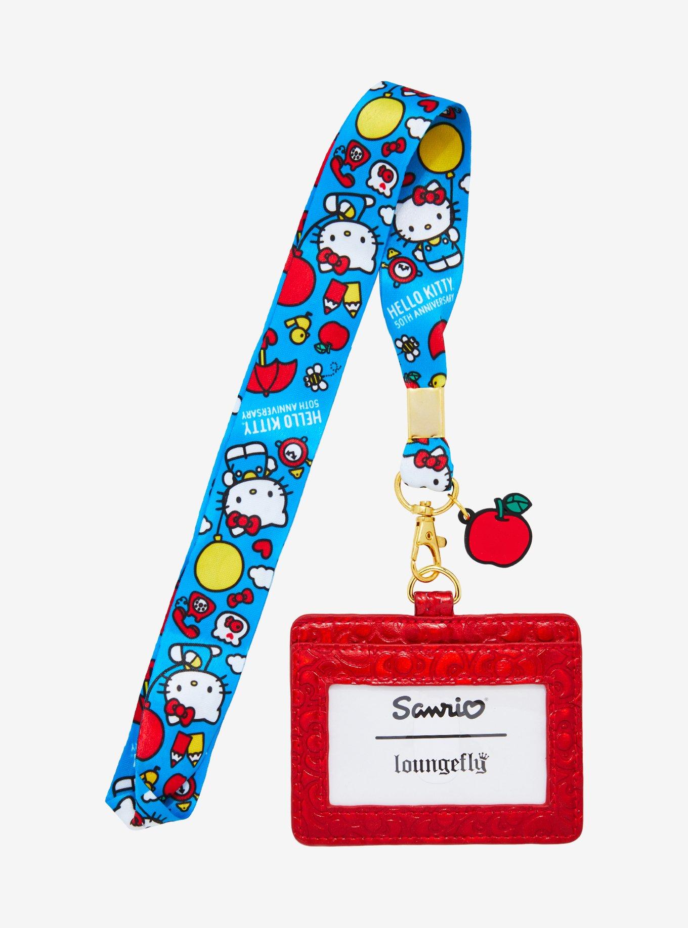 Loungefly Sanrio Hello Kitty 50th Anniversary Lanyard, , alternate