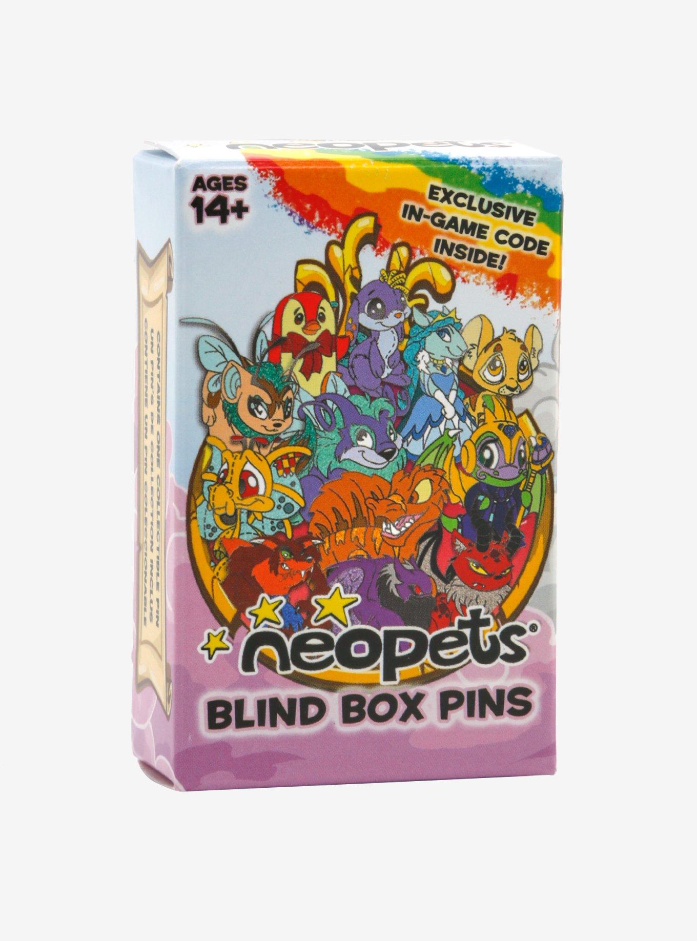 Neopets Game Code Blind Box Enamel Pin
