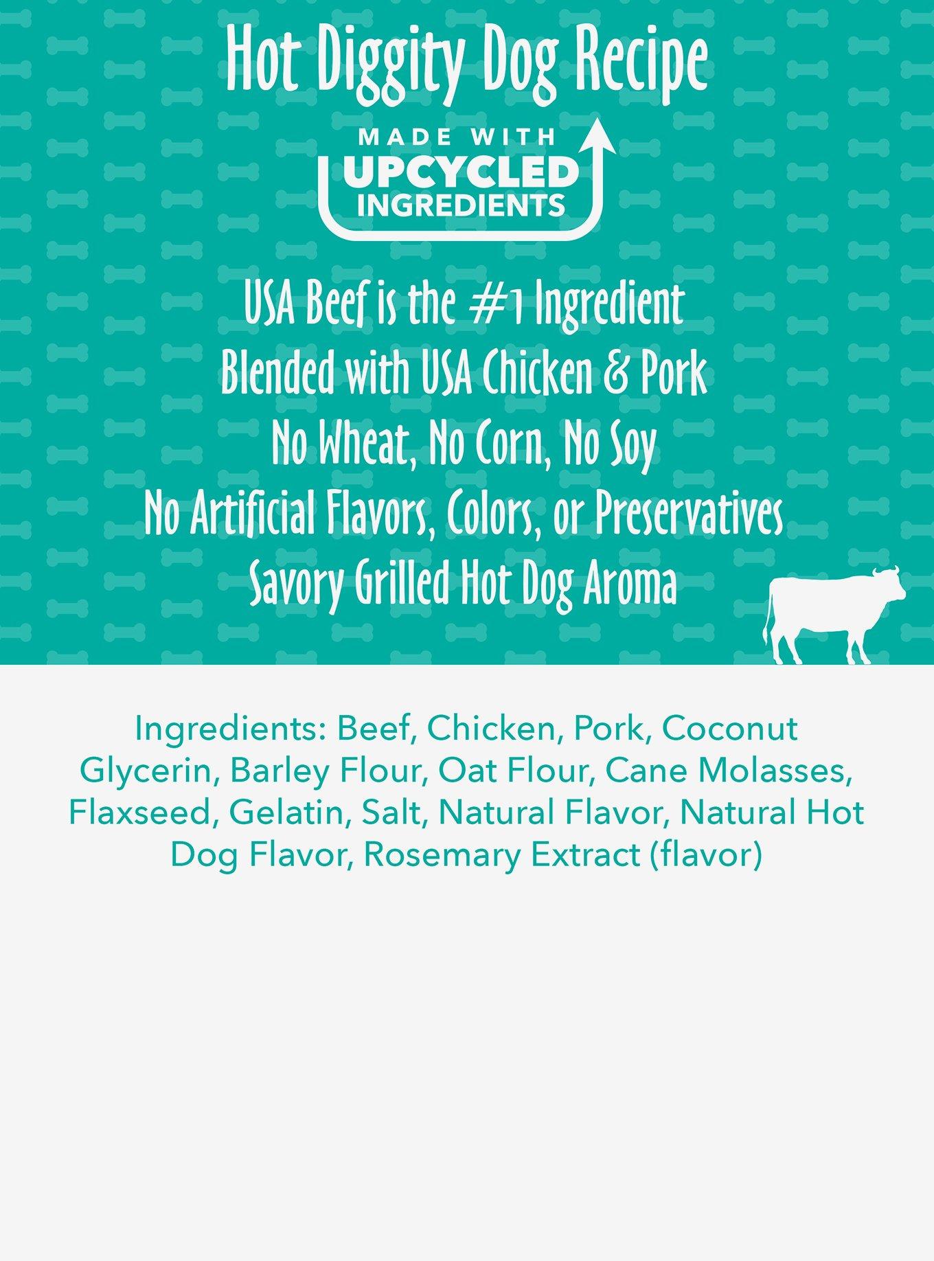 Disney Pluto Table Scraps Hot Diggity Dog Recipe Dog Treats 5 oz. (2-Pack), , alternate